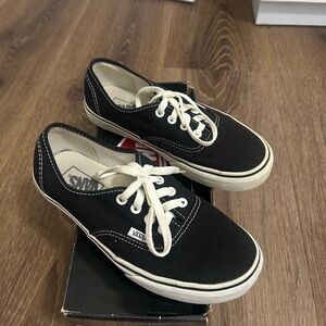 Vans womens Black and White shoes